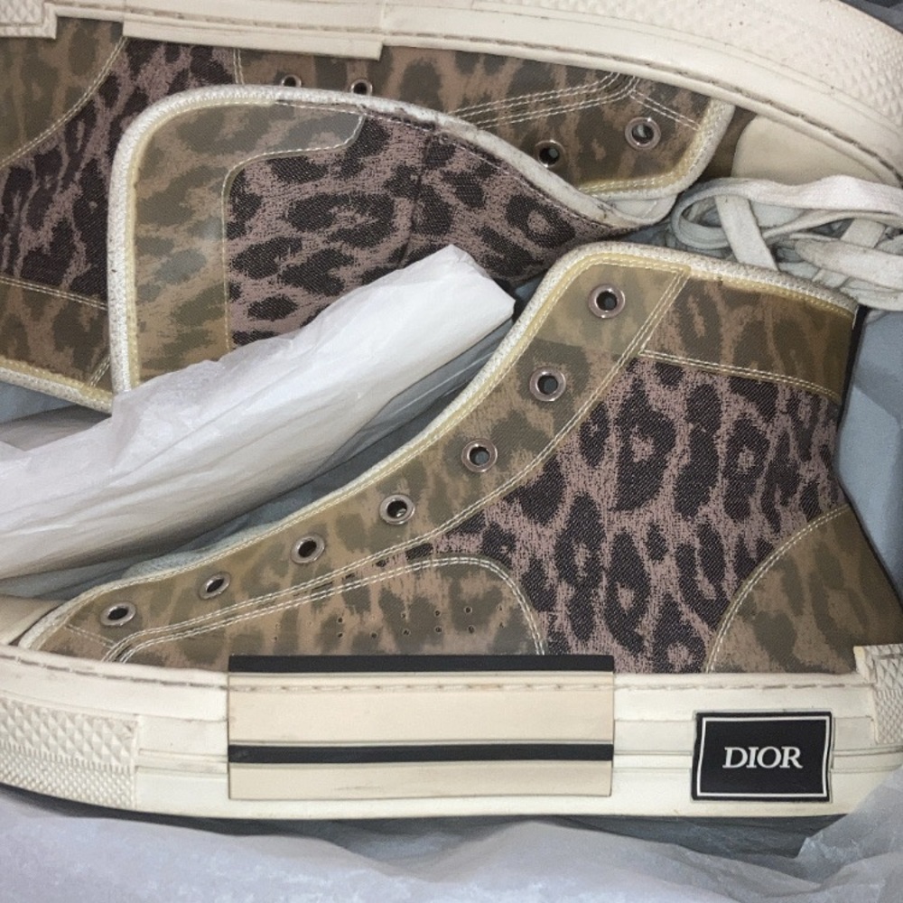 Dior B23 High Top Leopard Print